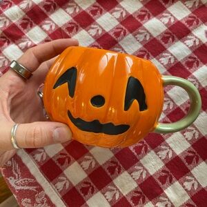 Orange Pumpkin Mug Hyde and Eek